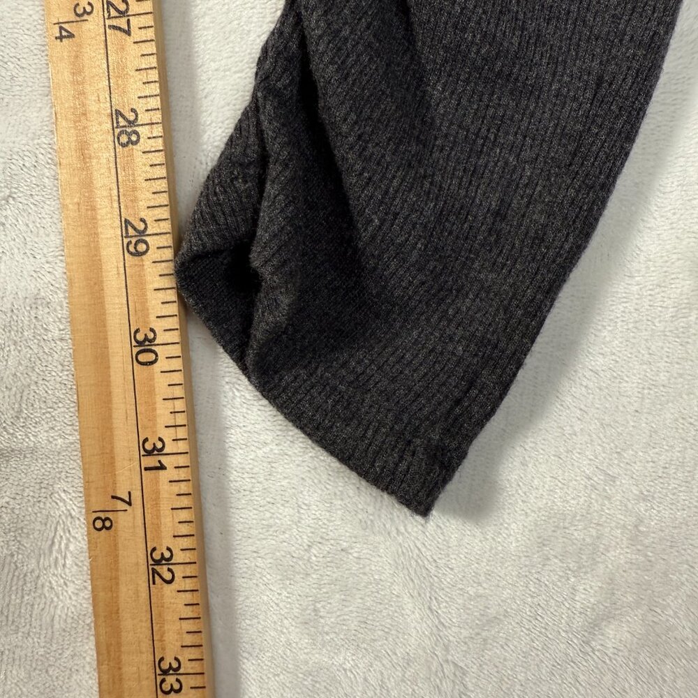 ALO Yoga Leggings Women Size XS W26 L30 Gray Stretch Mesh Legs Pockets Gym EUC - Picture 3 of 9